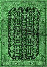 Persian Emerald Green Traditional Rug, tr2528emgrn
