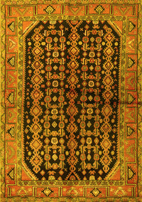 Persian Yellow Traditional Rug, tr2528yw