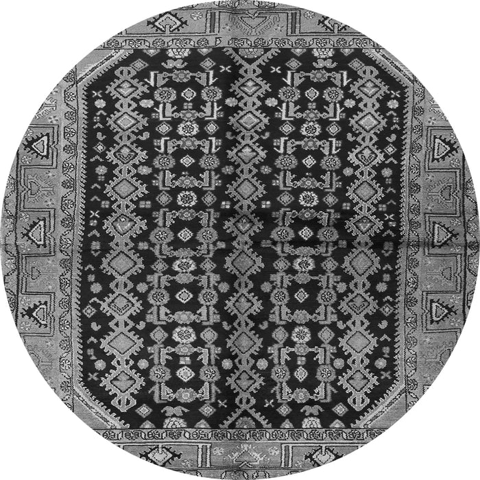 Square Persian Gray Traditional Rug, tr2528gry