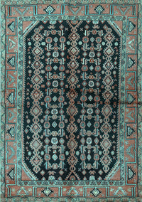 Persian Light Blue Traditional Rug, tr2528lblu