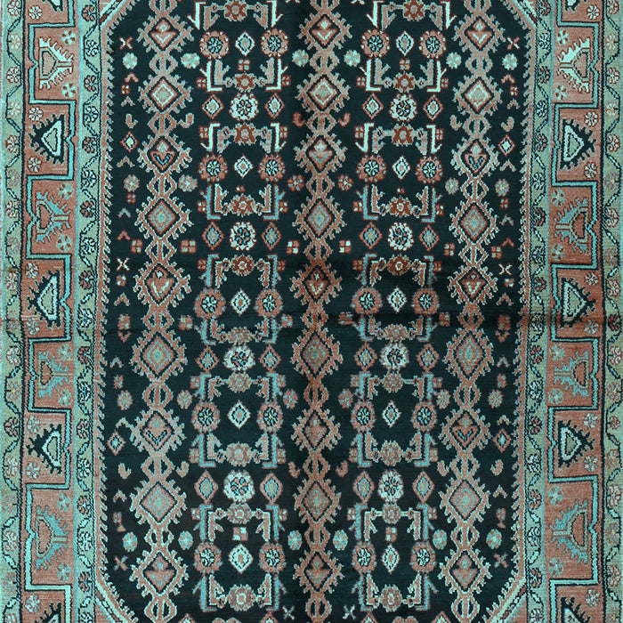 Persian Light Blue Traditional Rug, tr2528lblu