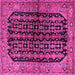 Square Persian Pink Traditional Rug, tr2528pnk