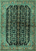Persian Turquoise Traditional Rug, tr2528turq