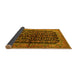 Sideview of Persian Yellow Traditional Rug, tr2528yw