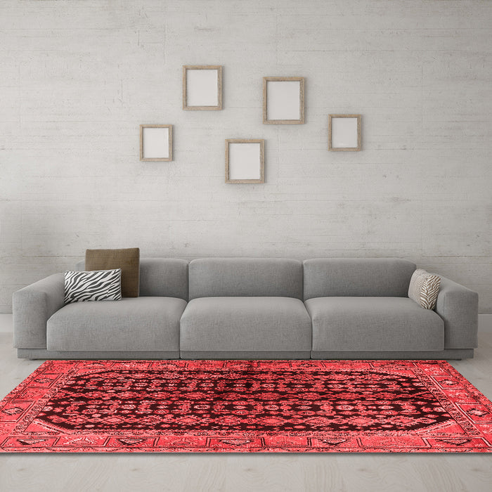 Traditional Red Washable Rugs