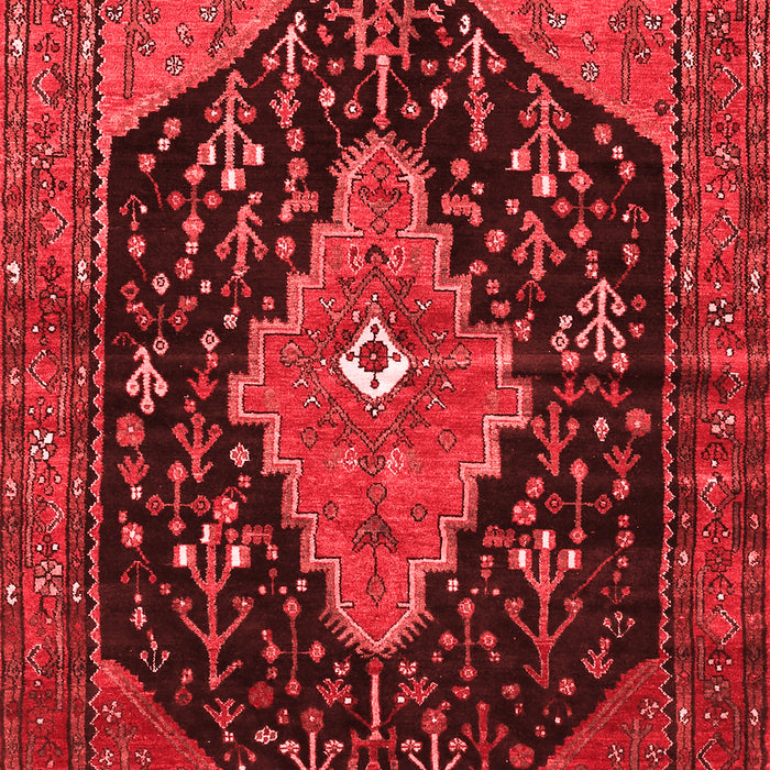 Medallion Red Traditional Area Rugs