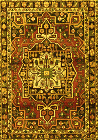 Persian Yellow Traditional Rug, tr2530yw