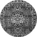 Square Persian Gray Traditional Rug, tr2530gry