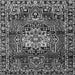 Serging Thickness of Persian Gray Traditional Rug, tr2530gry