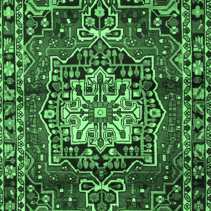 Persian Emerald Green Traditional Rug, tr2530emgrn