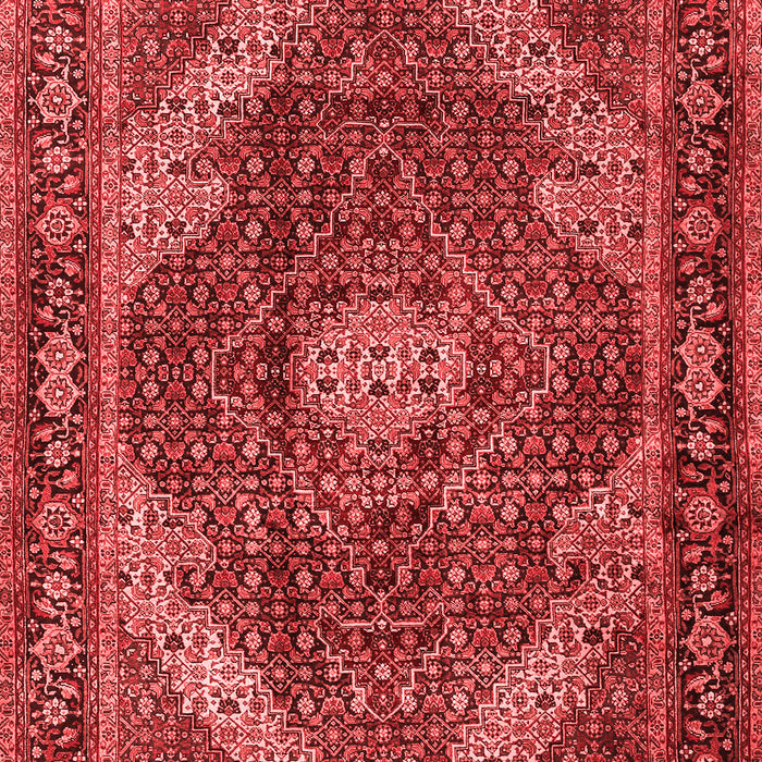 Machine Washable Persian Red Traditional Rug, wshtr2531red