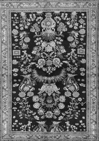 Animal Gray Traditional Rug, tr2532gry