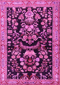 Animal Pink Traditional Rug, tr2532pnk