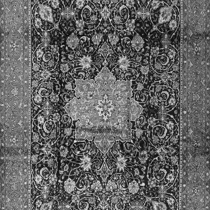Medallion Gray Traditional Rug, tr2533gry