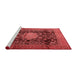 Traditional Red Washable Rugs