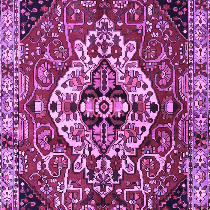 Machine Washable Persian Purple Traditional Area Rugs, wshtr2534pur
