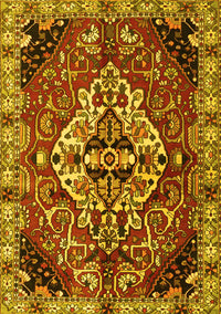 Persian Yellow Traditional Rug, tr2534yw