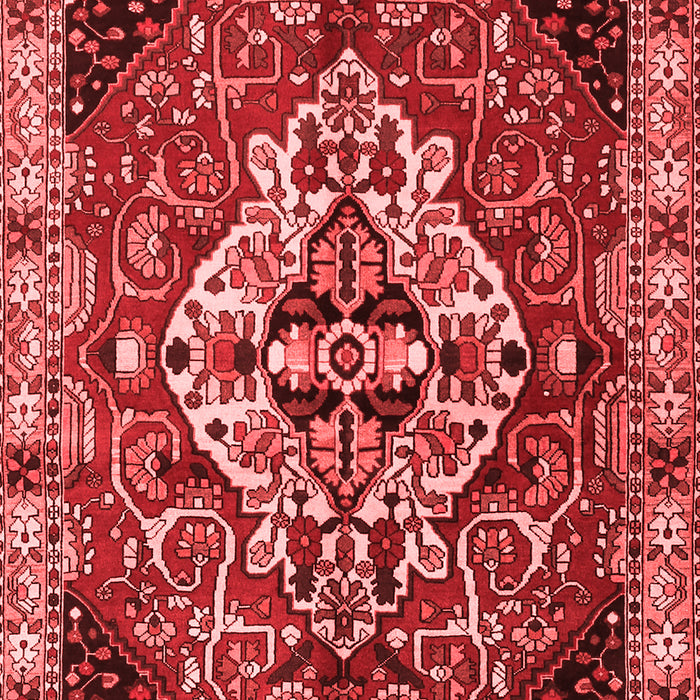 Machine Washable Persian Red Traditional Rug, wshtr2534red