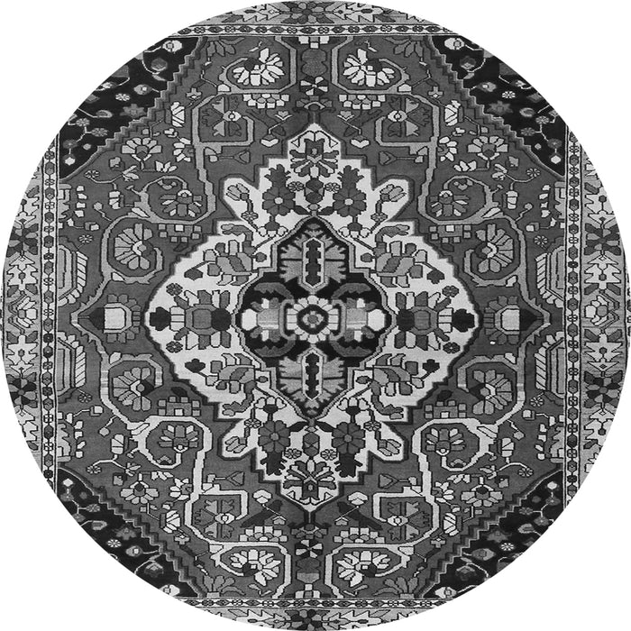 Square Persian Gray Traditional Rug, tr2534gry