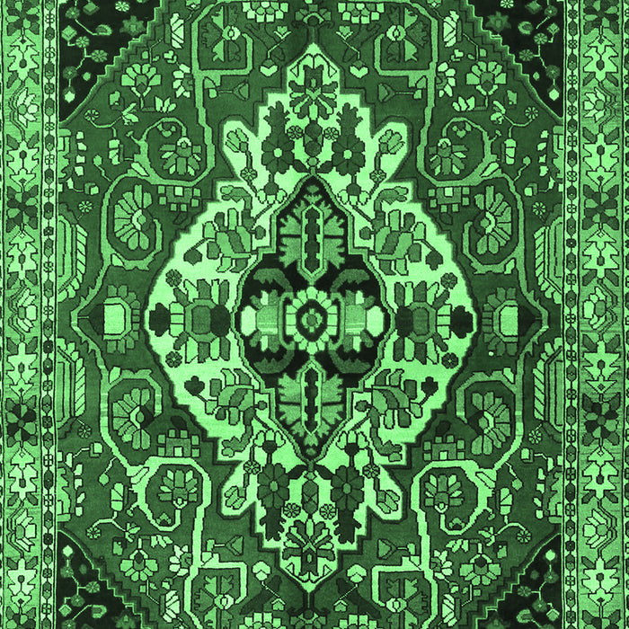 Persian Emerald Green Traditional Rug, tr2534emgrn