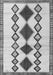 Southwestern Gray Country Rug, tr2536gry