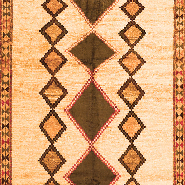 Southwestern Orange Country Rug, tr2536org