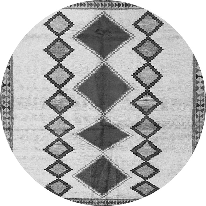 Machine Washable Southwestern Gray Country Rug, wshtr2536gry