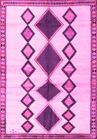 Southwestern Pink Country Rug, tr2536pnk