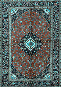 Persian Light Blue Traditional Rug, tr2537lblu