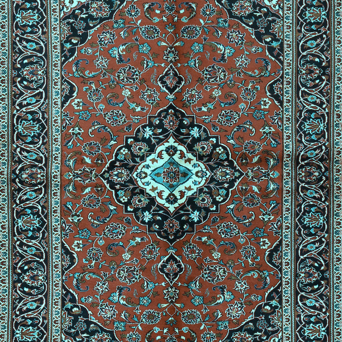 Persian Light Blue Traditional Rug, tr2537lblu