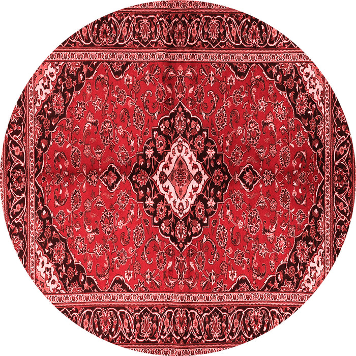 Machine Washable Persian Red Traditional Rug, wshtr2537red