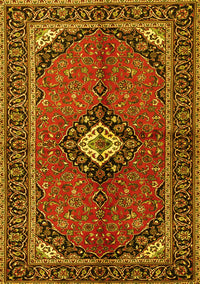 Persian Yellow Traditional Rug, tr2537yw