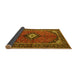 Sideview of Persian Yellow Traditional Rug, tr2537yw