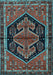 Persian Light Blue Traditional Rug, tr2538lblu