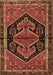 Machine Washable Persian Brown Traditional Rug, wshtr2538brn