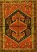 Persian Yellow Traditional Rug, tr2538yw