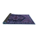 Sideview of Persian Blue Traditional Rug, tr2538blu