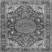 Serging Thickness of Persian Gray Traditional Rug, tr2539gry