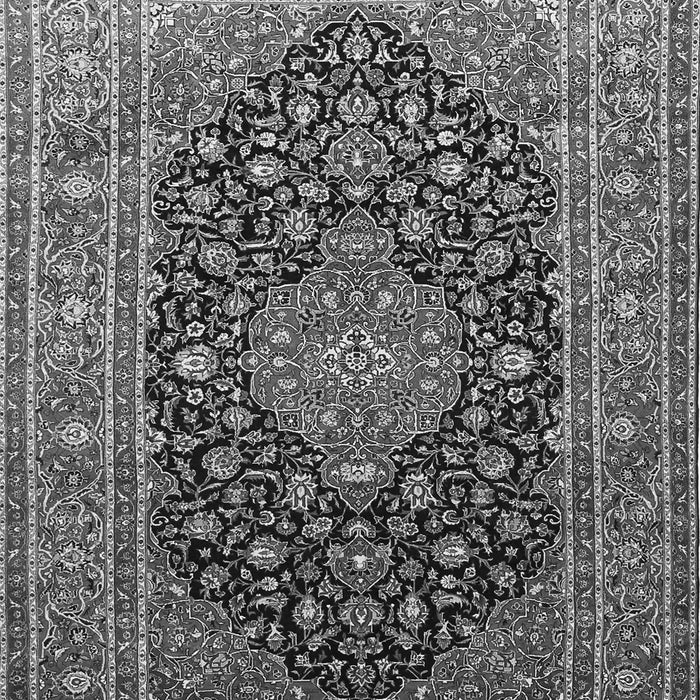 Medallion Gray Traditional Rug, tr253gry