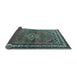 Sideview of Persian Light Blue Traditional Rug, tr2540lblu