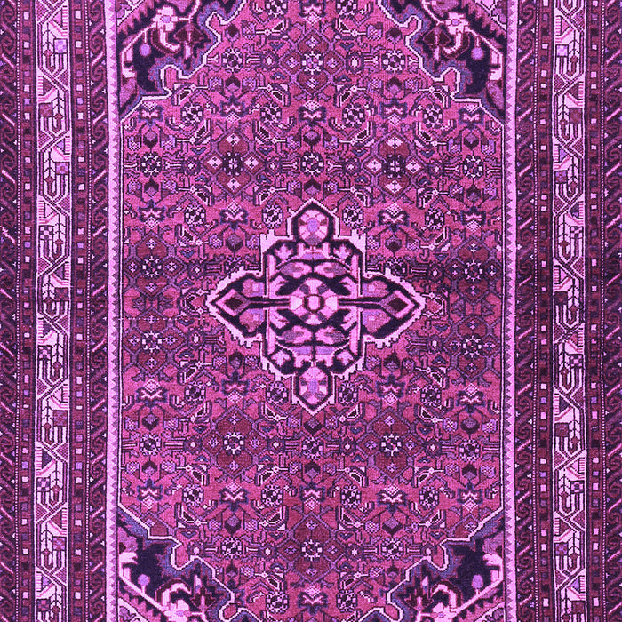 Machine Washable Persian Purple Traditional Area Rugs, wshtr2540pur
