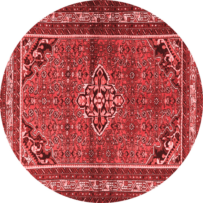 Machine Washable Persian Red Traditional Rug, wshtr2540red