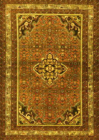 Persian Yellow Traditional Rug, tr2540yw