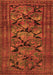 Persian Orange Traditional Rug, tr2541org