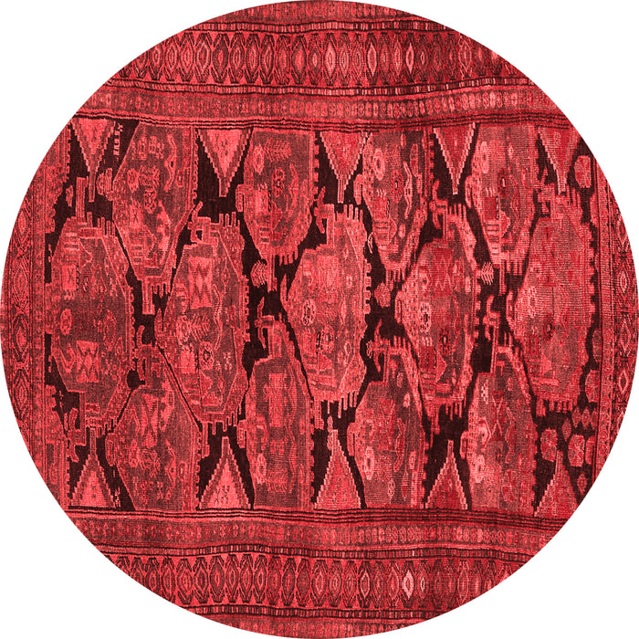 Machine Washable Persian Red Traditional Rug, wshtr2541red