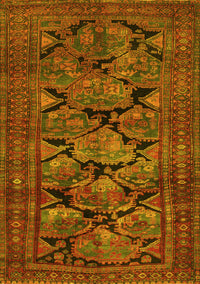 Persian Yellow Traditional Rug, tr2541yw