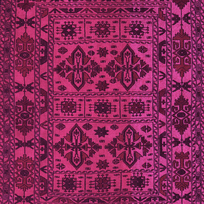 Machine Washable Persian Pink Traditional Rug, wshtr2542pnk