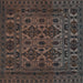 Square Persian Light Blue Traditional Rug, tr2542lblu