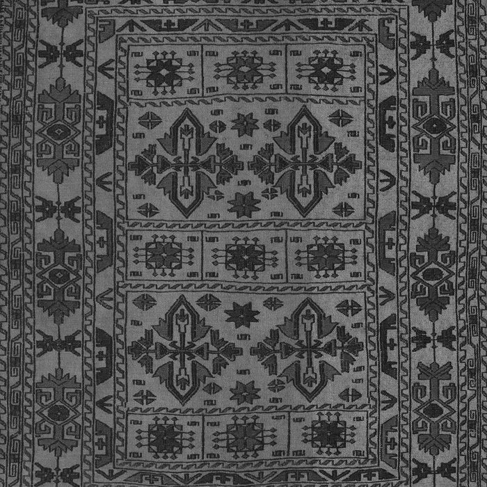 Serging Thickness of Machine Washable Persian Gray Traditional Rug, wshtr2542gry