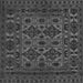 Serging Thickness of Persian Gray Traditional Rug, tr2542gry